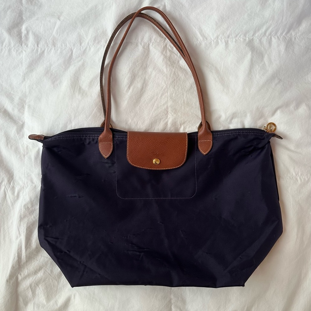 Longchamp Le Piliage Bag Navy Blue